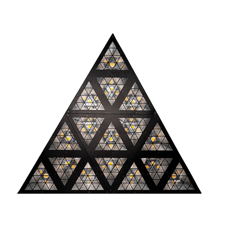 LED Triangle Stage Light