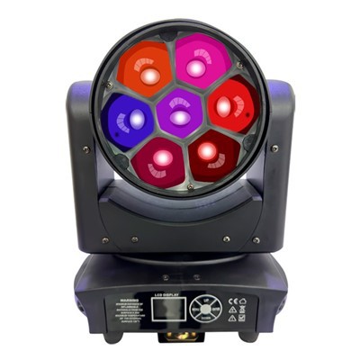 7x40W LED Moving Head Wash Light